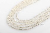 rseed008 3-4mm white Small potato shape seed Pearls strands